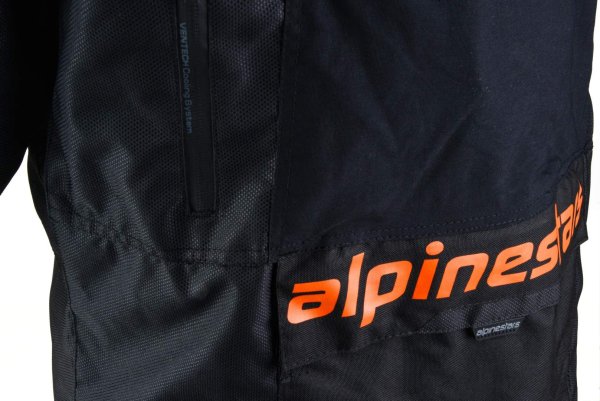 Куртка мото ALPINESTARS #6 black (текстиль) (XL)